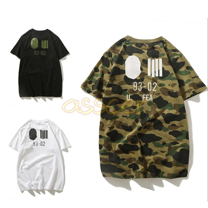 Mens High Quality T Shirts Designer Camouflage Printed Casual Tees Summer Short Sleeve Womens Clothing Asian Size M-2XL