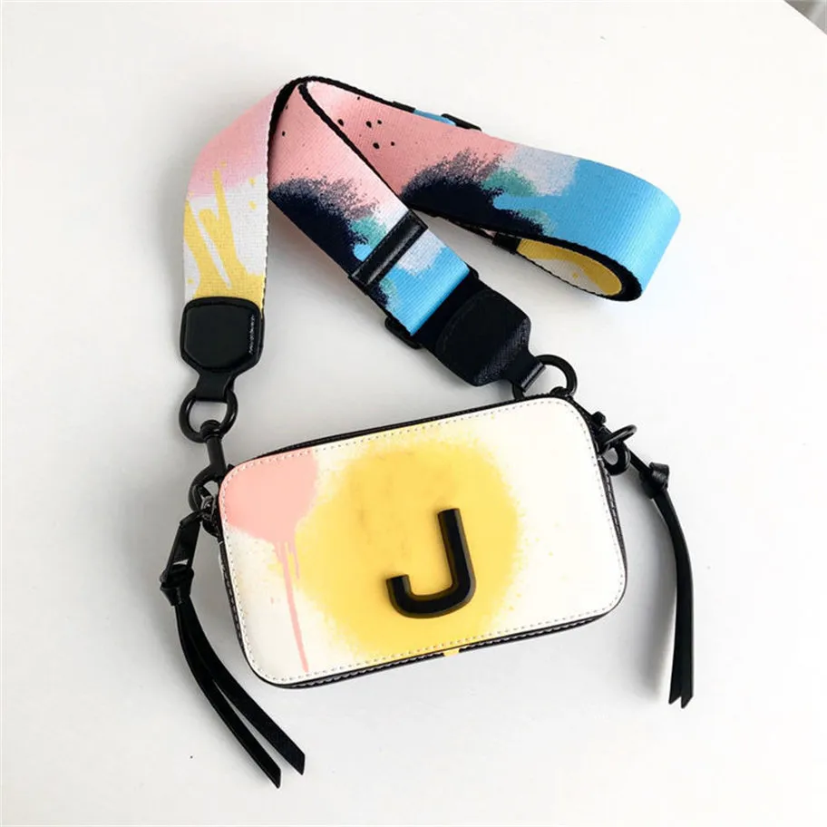 New Designer Luxury Camera Bag Women Men Snapshot Multicolor Fashion