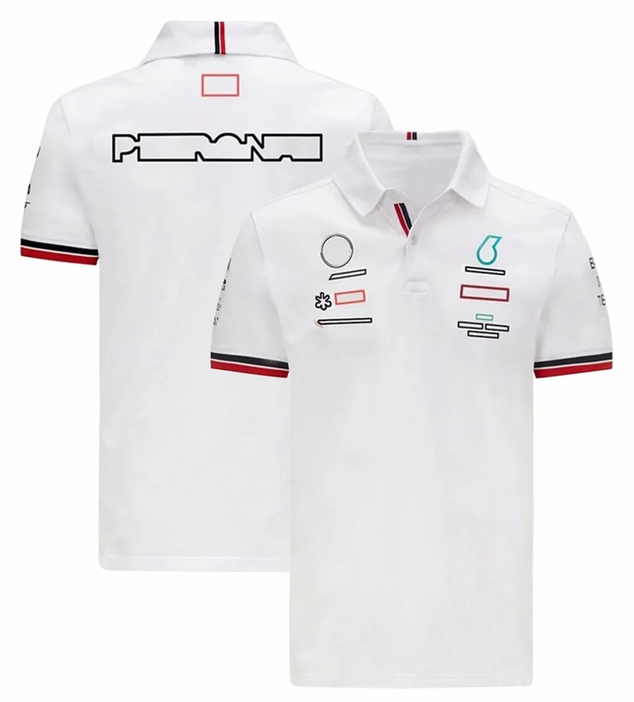 SummerFormula 1 F1 Polo Fishing Shirts For Men Team Uniform Racing