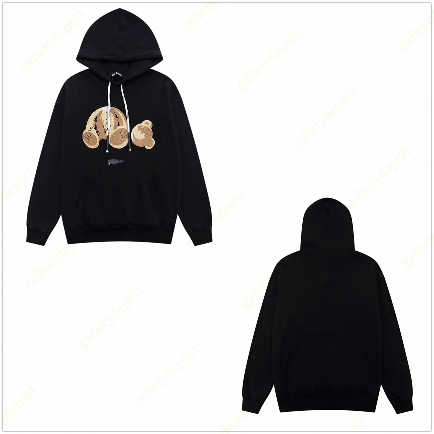 Plam Angels Designer Sweats à capuche Hommes Sweat à capuche Femmes Sweatshirts Shark Break Body Print Pulls à capuche surdimensionnés Pulls à capuche pour hommes Hoodys Beheaded Bear 662