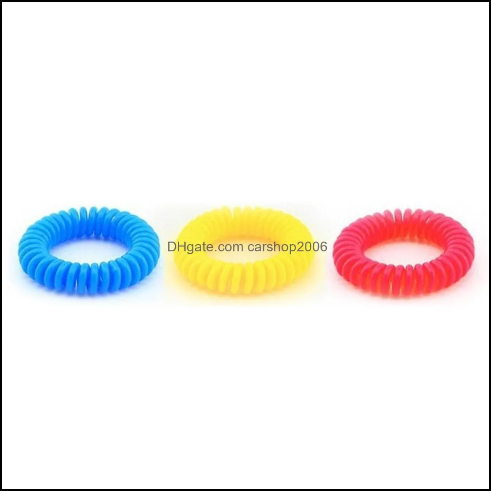 Mosquito Repellent Band Pest Control Bracelets Anti Pure Natural Adults and Children Wrist Mixed Colors RRA12706