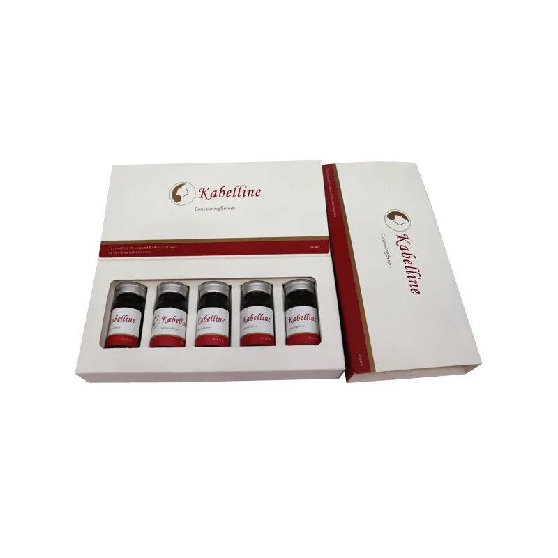 5 vials x 8 ml Cabellinas adelgazantes Solución de disolución de grasa Kybellas a la venta