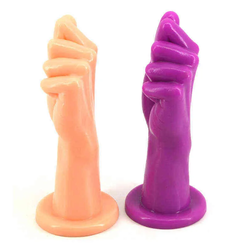 Nxy Dildos Grote Anaal Plug Insert Stopper Vuist Fisting Sex Speelgoed Gevulde Tamanho da mão Produzido Voor Vrouwen Chgd08 0328