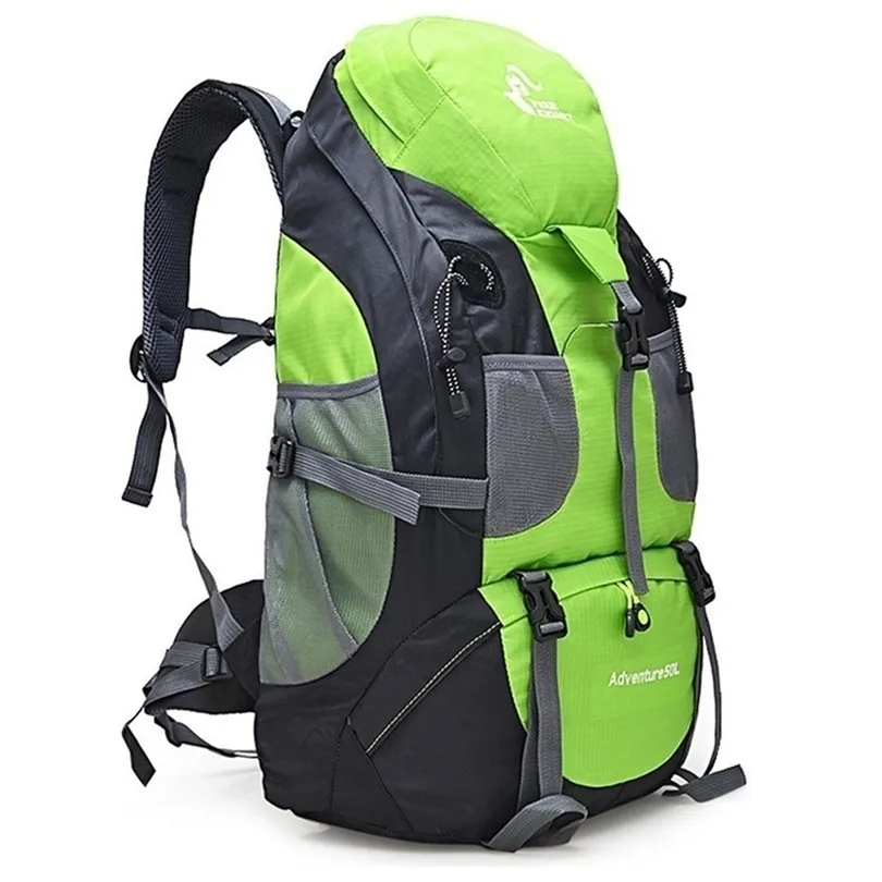 50L60L Wodoodporny turystyka plecak Mężczyźni Trekking Plecaki dla kobiet worka sportowa na świeżym powietrzu Wspinaczowe torby na wędrówkę 220721