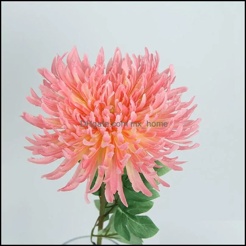 hand made simulation chrysanthemum flower potted plant wedding festival party supplies modern minimalism style wll252