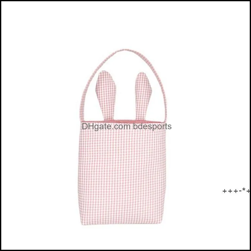 Party Favor Event Supplies Festive Home Garden Newnew Cute Bunny Ears Design Easter Bag Cloth Tote Handbag Basket For Eggs Candy Gifts Hun