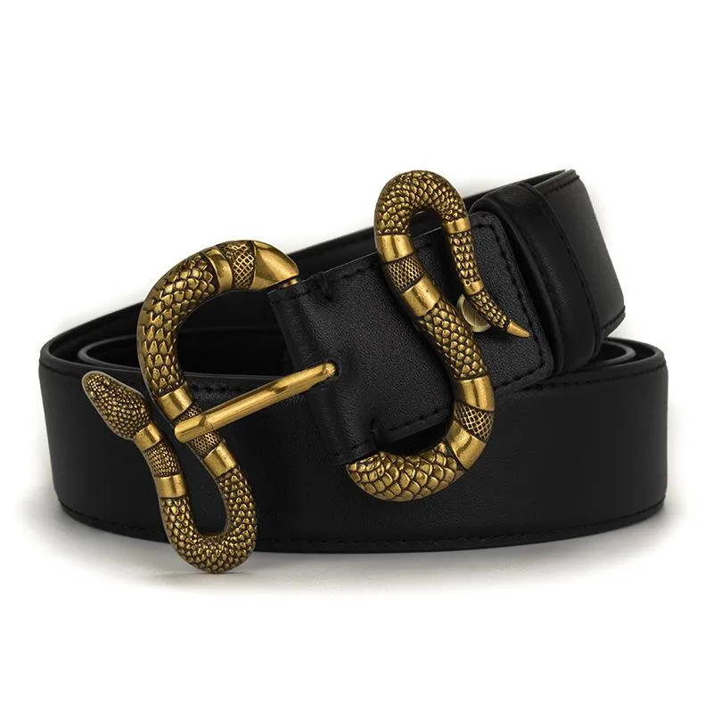 Boucle De Ceinture En Cuir Rivetée 38,5 Mm - Style Café Vintage | Accessoire Marron Pour Sangle