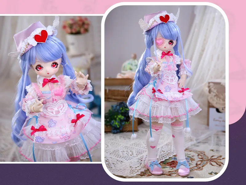 DOLLS DREAMFAIRY1ST GERAÇÃO14 BJD Anime Style Doll De 16 Polegadas Doll  Junto De Bola Conjunto Completo Inclui Roupas De Roupas Kawaii Para Meninas  MSD 230427 De $412,79