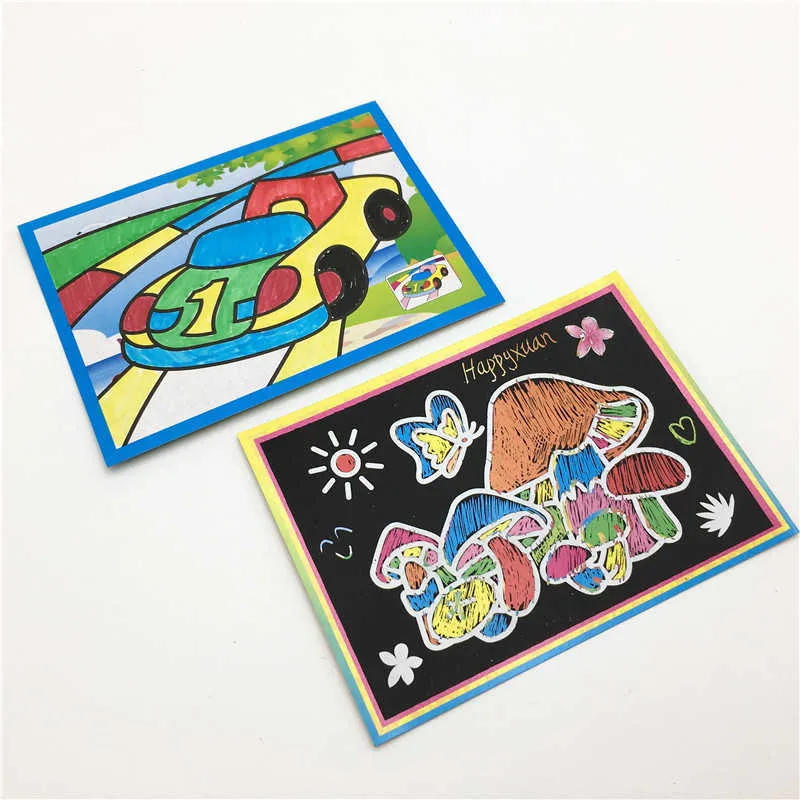 Scratch Paintings, Educational Toys
