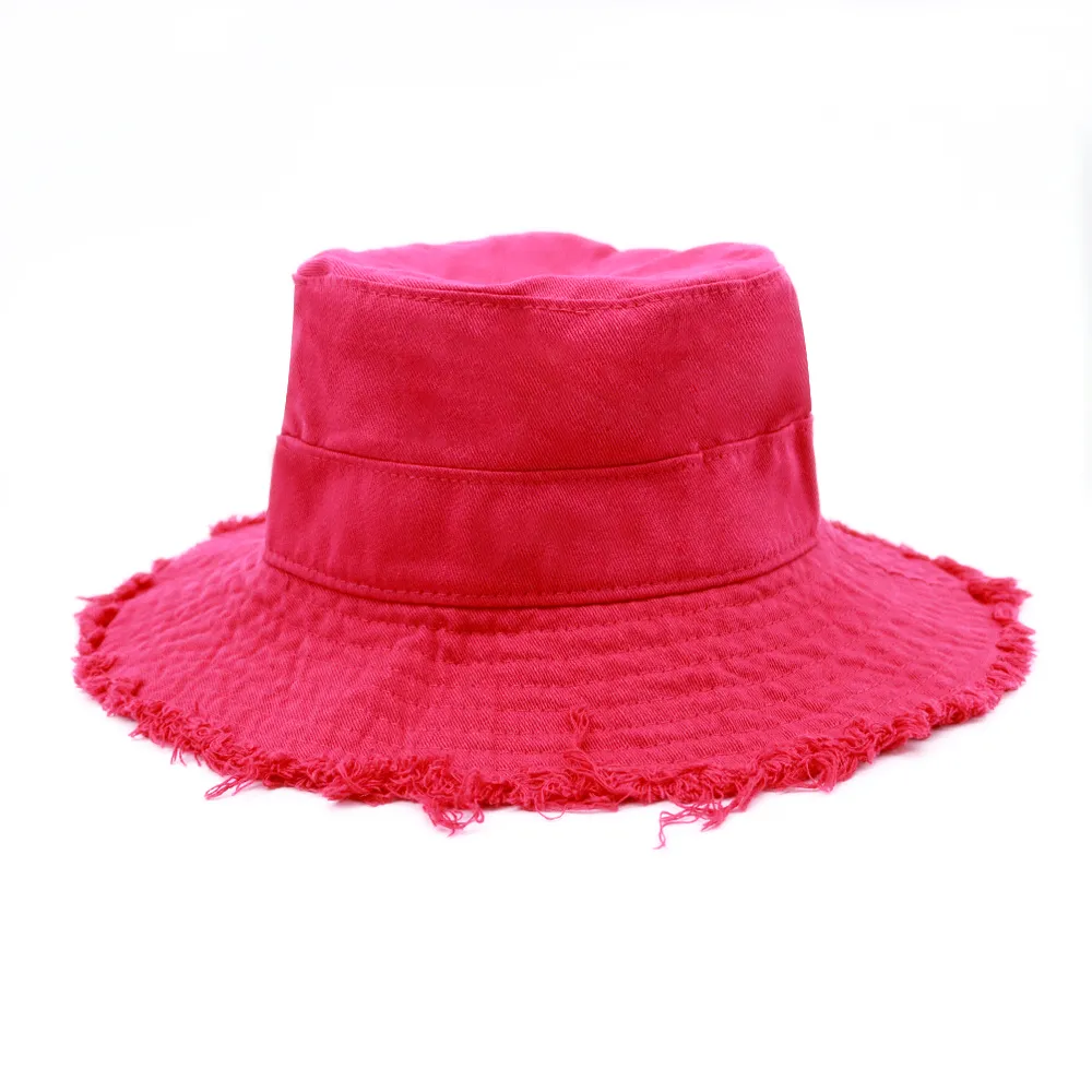 22ss Chapéus femininos masculinos aba larga verão Le Bob Artichaut Bucket Hat 56-58 cm