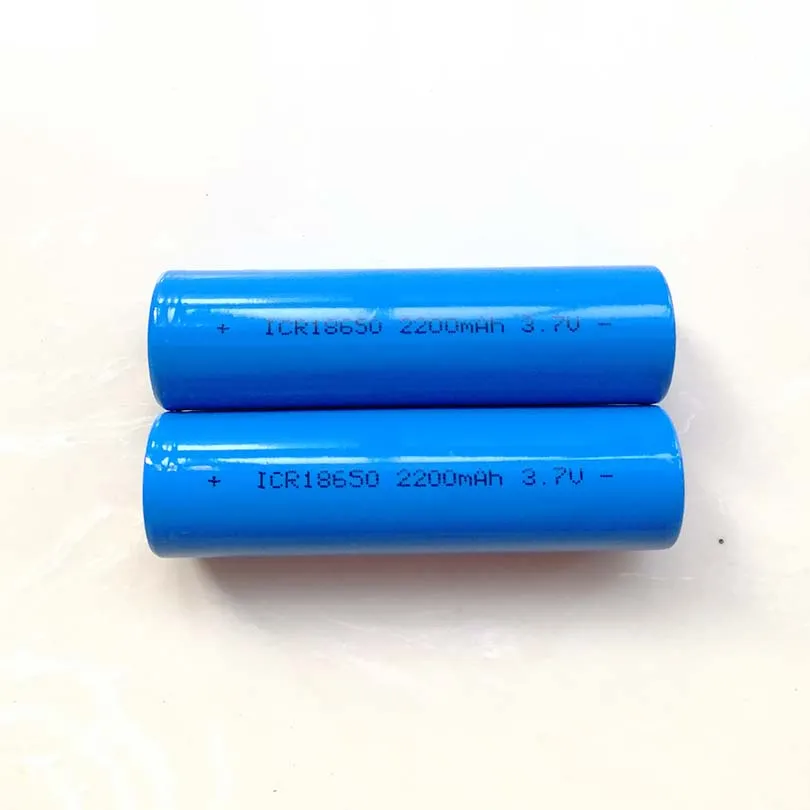 18650 Batterie 2200mah wiederaufladbare Lithiumbatterien Fabrik Großhandel 100% hohe Qualität 5pcs pro Los