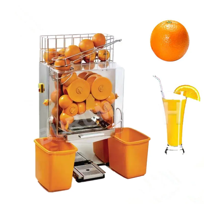 220V 110V Electric Automatic Orange Juicer Commercial Fresh For Fruit Lemon Juicing Extracting Machine