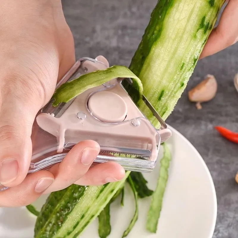 Three-in-one Peeler Fruit and Vegetable Peeler Shredder Slicer  Multifunctional Stainless Steel Kitchen Tool Accessories