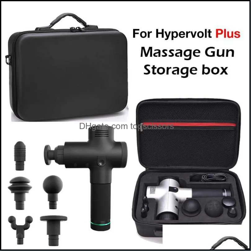 Hypervolt Plus Fascia Gun Storage Box Hyperice MAS 가방 방수 방수 메신저 드롭 배달 2021 FL Body Masr Health Beau
