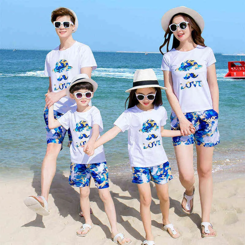 Summer Family Matching Set Mother Daught