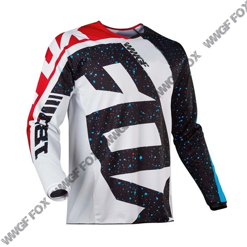 настроить команду moto mtb майка для мотокросса Enduro Maillot Hombre DH BMX MX Cycling Downhill 220614