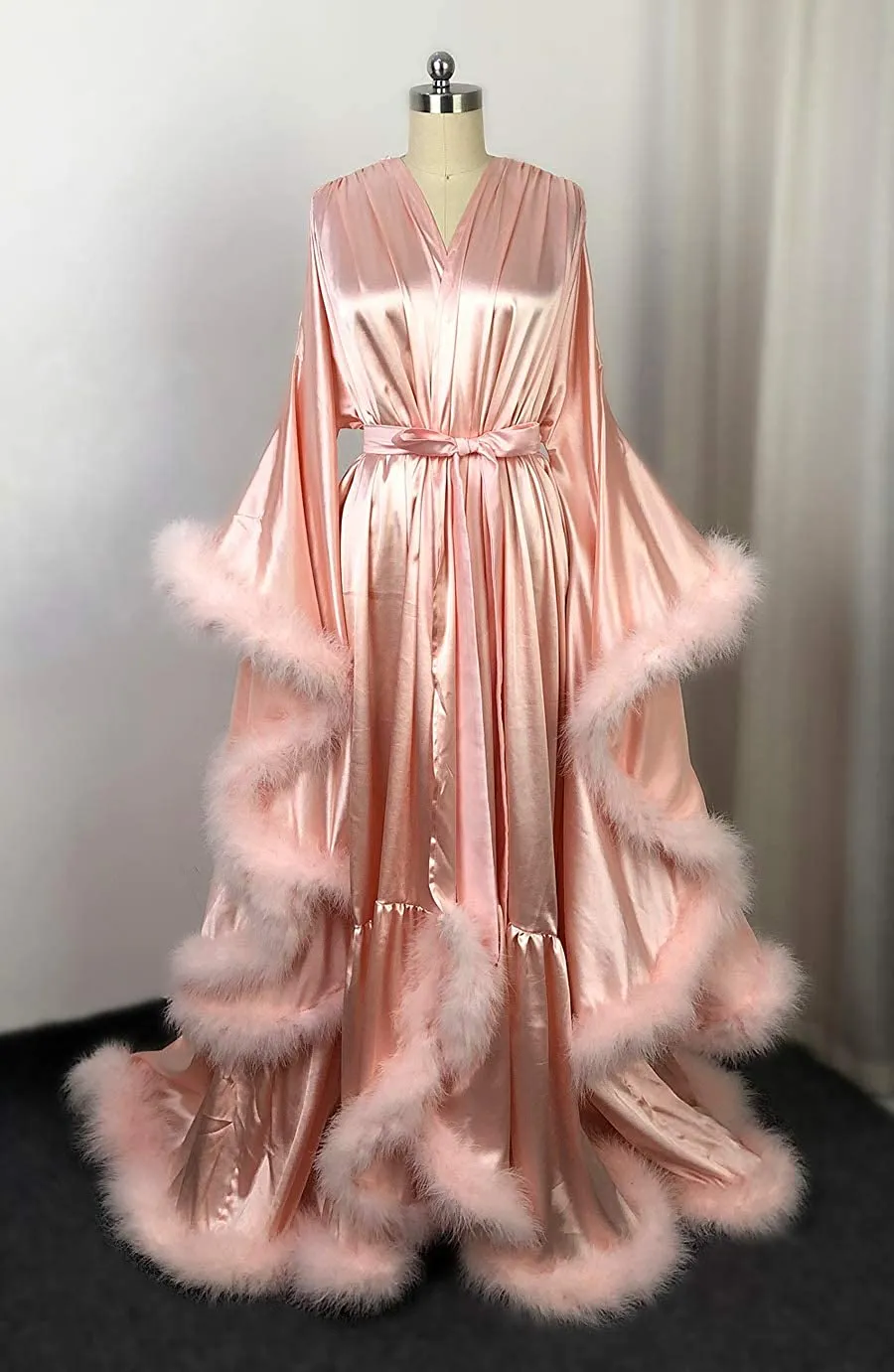 Fancy silk robe 2025