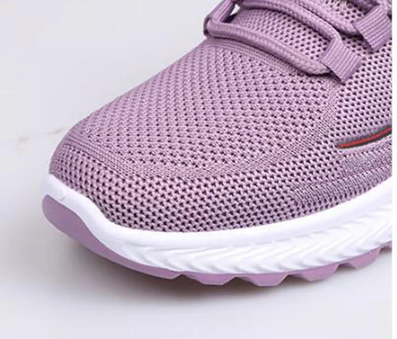 Fashion Spring All Match Dress Shoes Women Running Sneaker Lady Low Tops Mesh Breathable Designer Lightweight Students Comfy Fitness Walk Casual Trainers EU 36-41