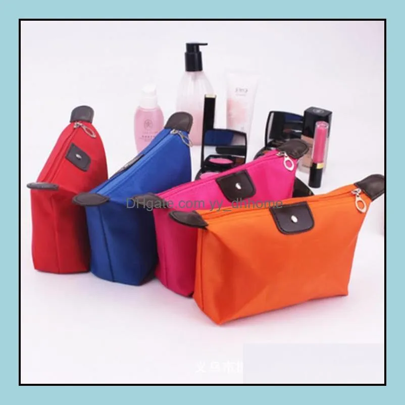 Storage Bags Home Organization Housekee Garden Lady Makeup Pouch Waterproof Cosmetic Bag Clutch To Dh6Vg