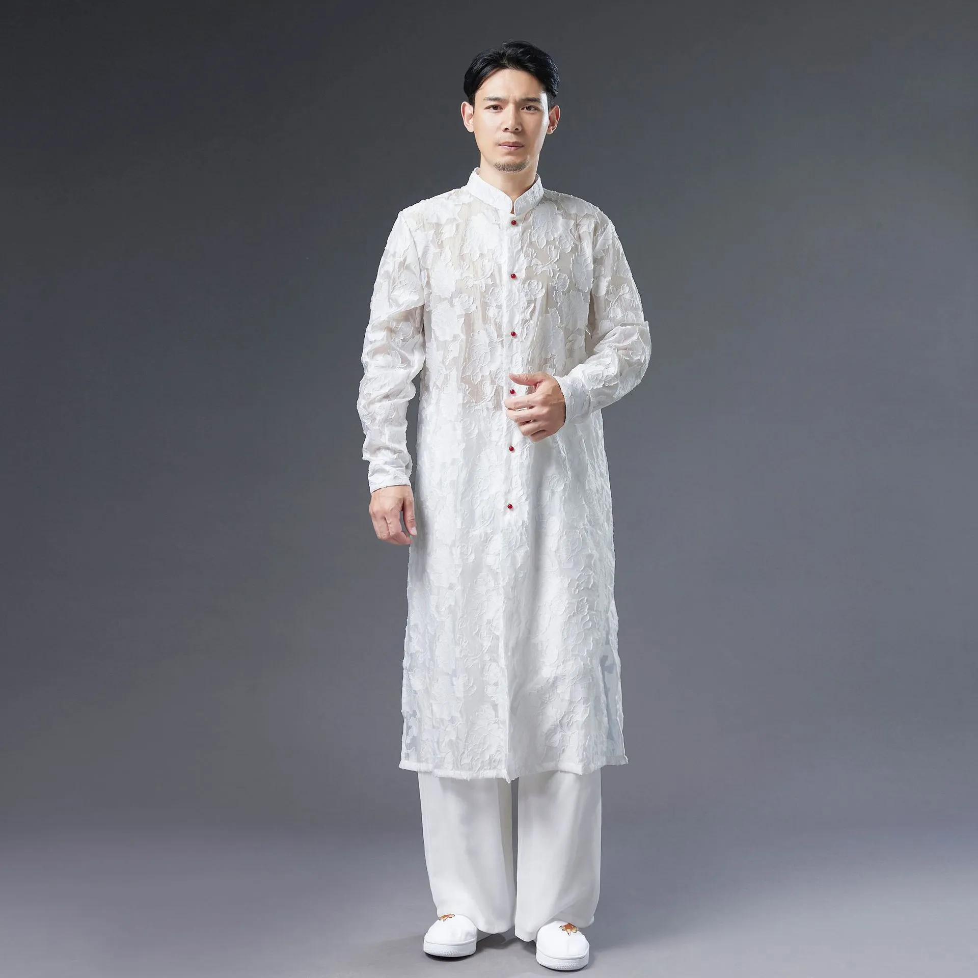 Men's Traditional Chinese Clothing: Cotton Silk Robe... From Fleming627 ...