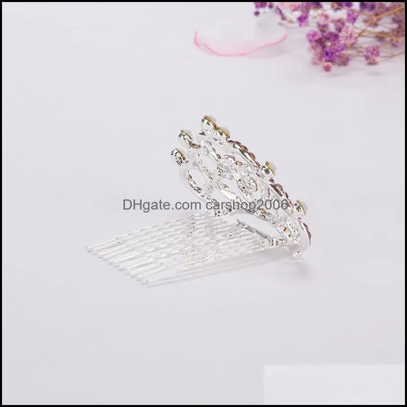 Children Fashion Tiaras Inlaid Diamond Lovely Girl Crown Hairs Crowns Generous And Simple Kid Perform Hair Accessories 2 8bj B3