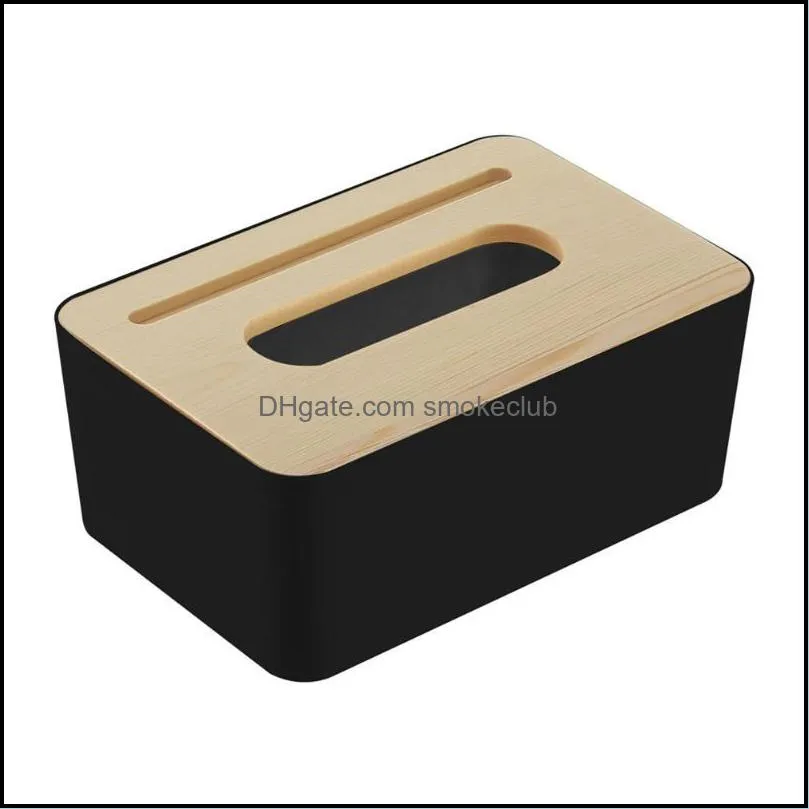 Tissue Boxes & Napkins 1pc Holder Multi-purpose Box Practical Storage