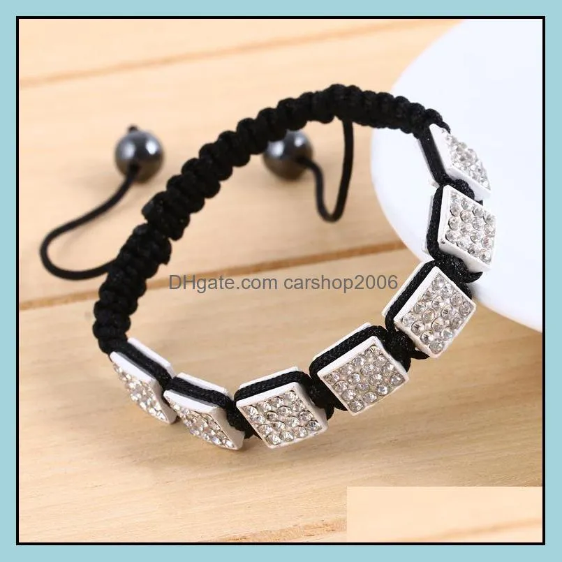 charm bracelet crystal bracelet & clay ball bracelet carshop2006