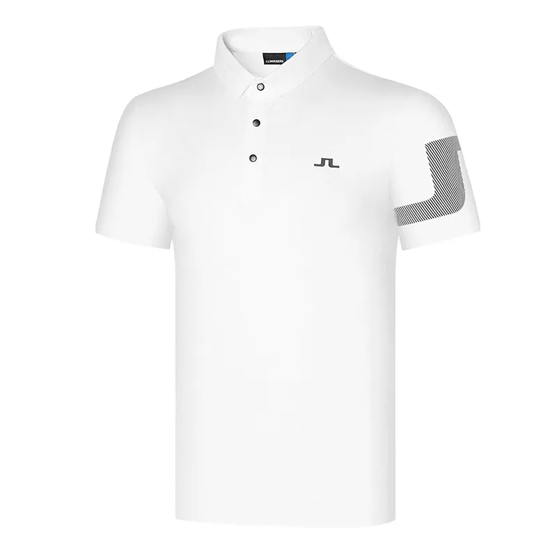 Golf Herren Ball Wear Poloshirt Outdoor Sport Freizeit Lose Atmungsaktives Schnelltrocknendes T-Shirt Kurzarm Top 220626