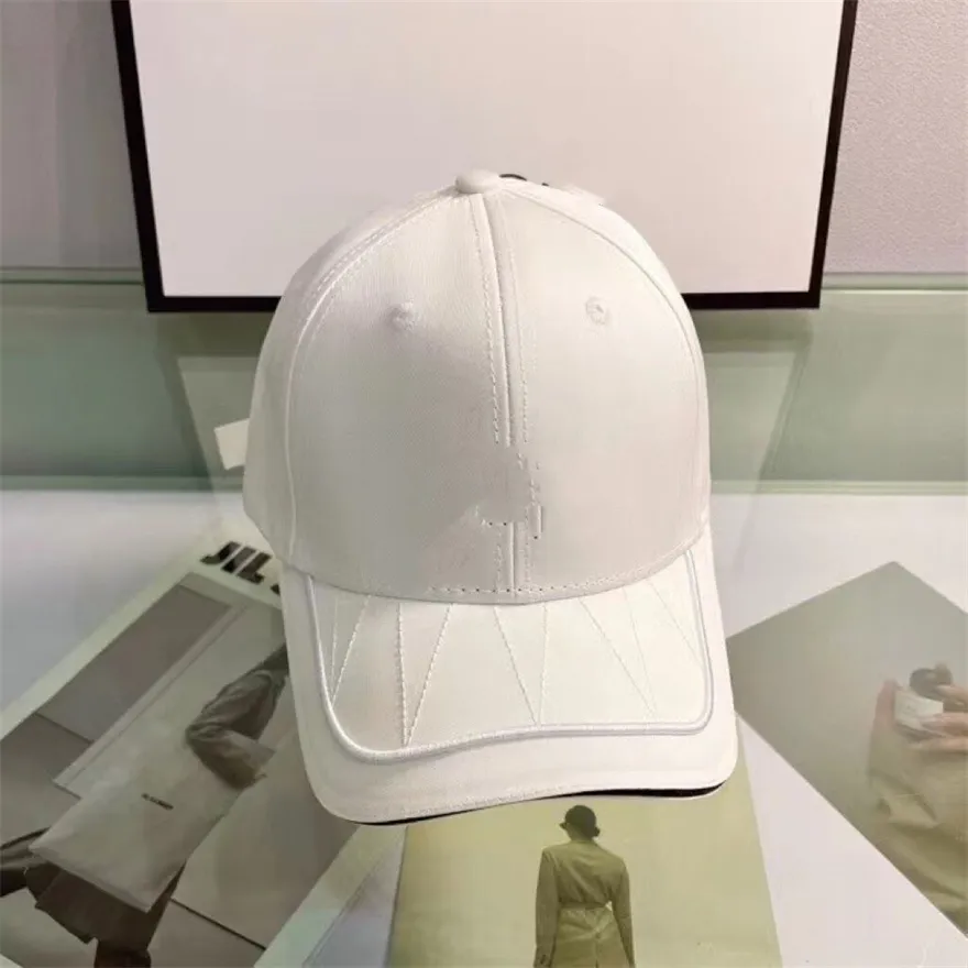 Designer Ball Caps Fashion Street Hat Cool Classic Baseball Cap för Man Woman Popular Hats19Colors Top Quality Cap