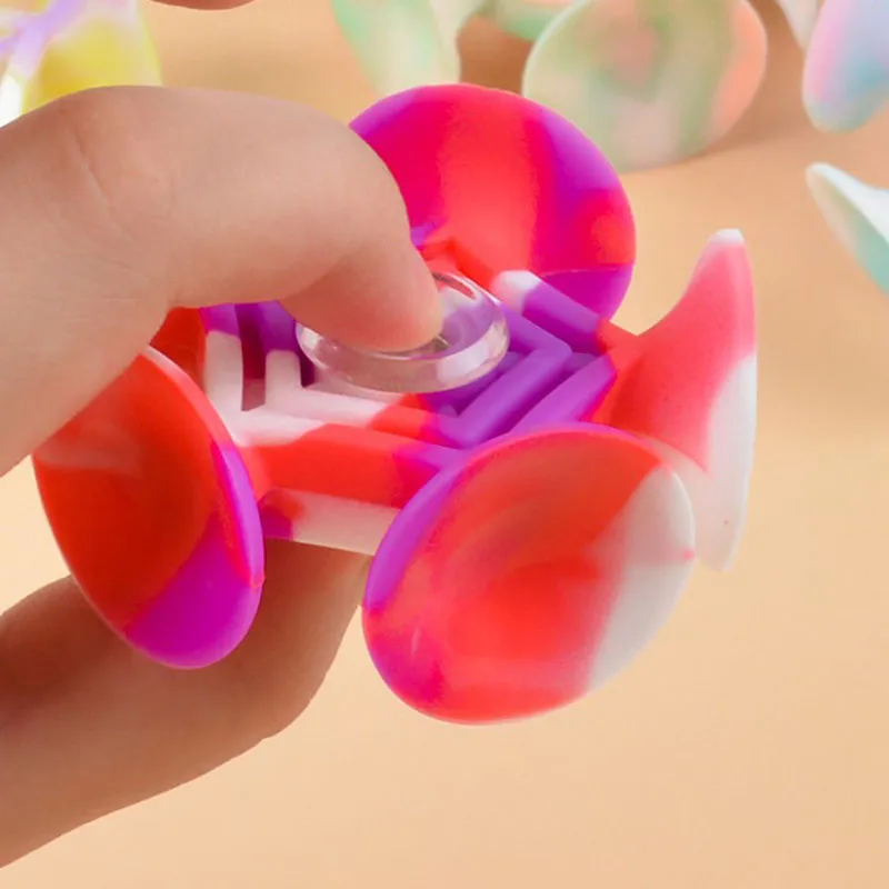 Novo Pop Fidget Toy Sensory Silicone Push Bubble Papelaria Saco De