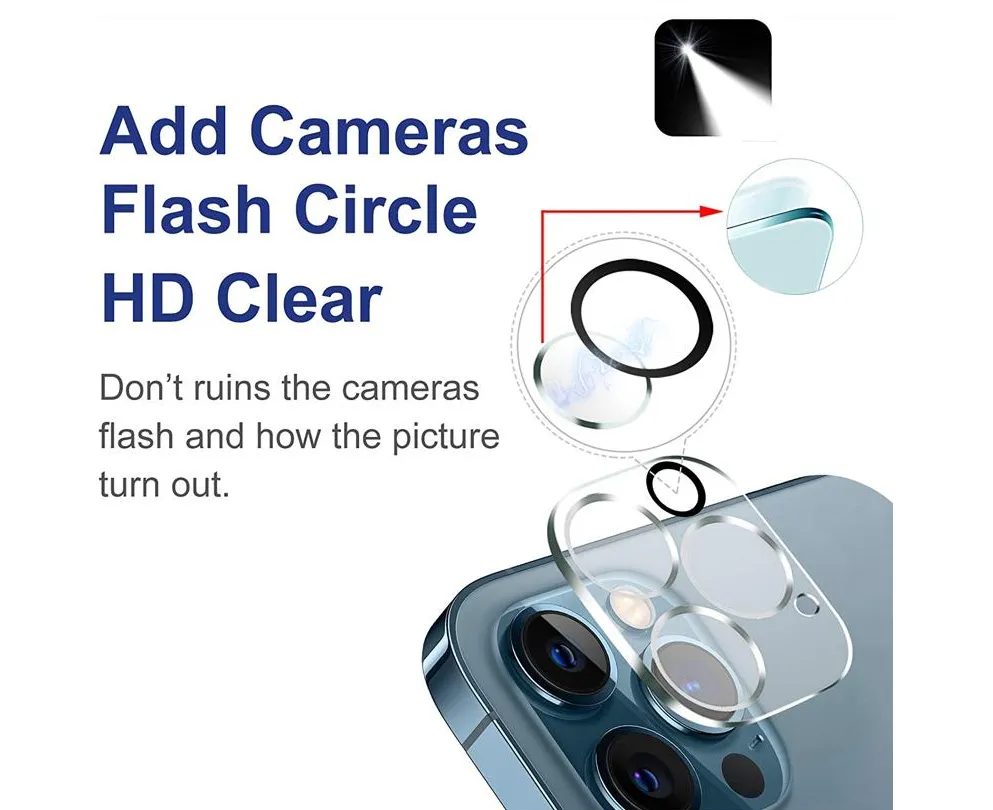 3 In 1 For Iphone 14 Pro Max Magnetic Case For Iphone 15 Pro Tempered - Foto 3