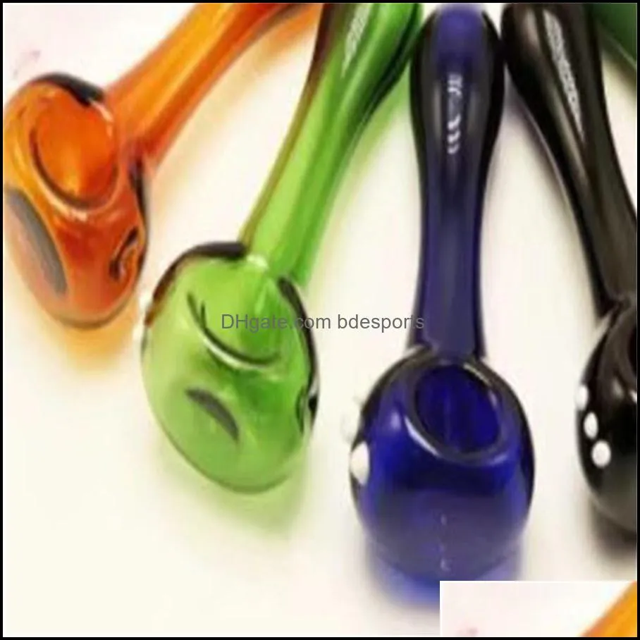 High borosilicate colored glass hookah pipe tobacco pipe smoking accessories cross-border e-commerce and foreign trade