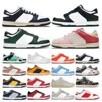 SB Dunker Low Mens Casual Shoes Women Black White Court Purple Georgetown Grey Fog Syracuse Michigan Green Strawberry Milk Intage Navy Sport