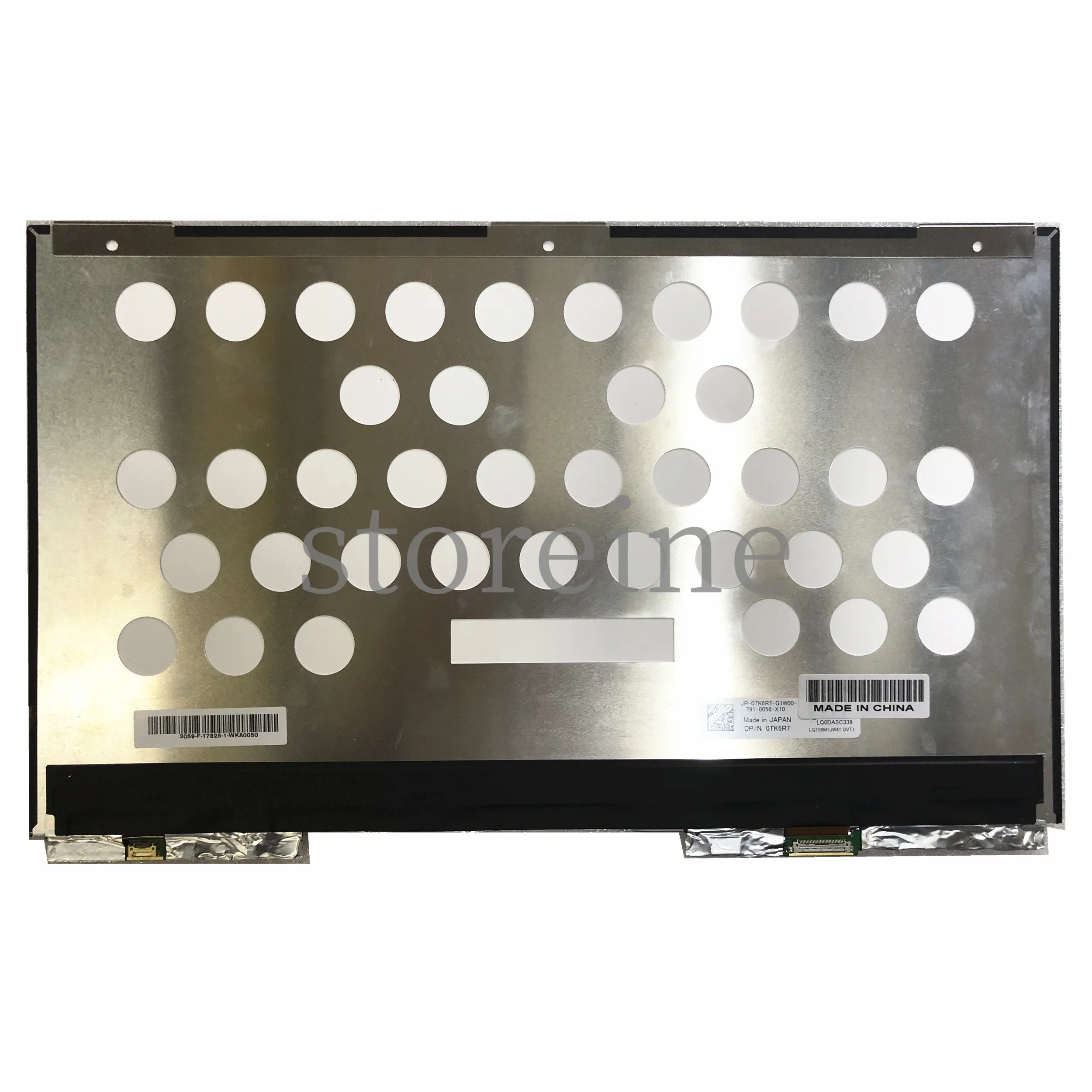LQ0DASC338 LQ156M1JW41 DVT1 15.6 "LCD LED -skärmdisplay 1920x1080 DP/N 0TK6R7 2 Kontakter
