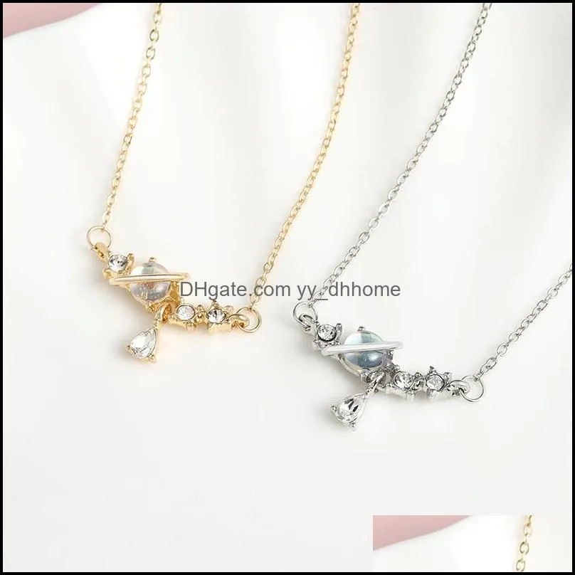 Simple Pendant Necklace Tooth-shaped Clavicle Chain Necklaces