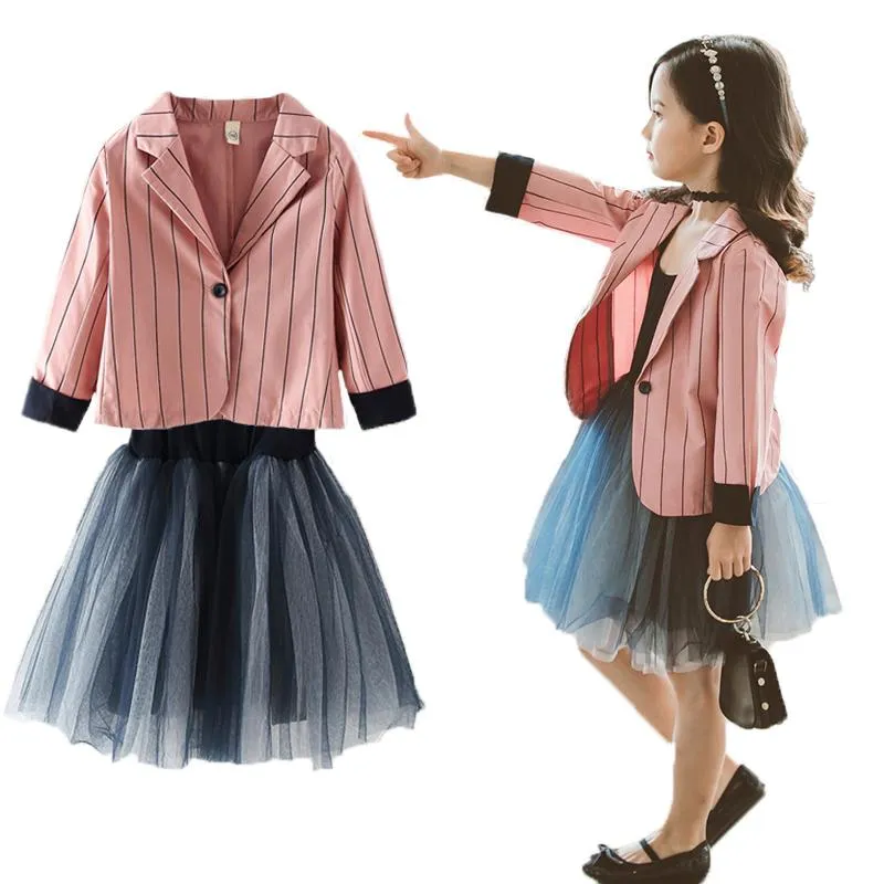 衣料品セット10代の子供の女の子の服2022ブランド夏のフォーマルスーツドレスチュチュチルドレンザルアー幼児メニナック