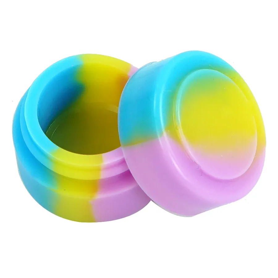 2 ml siliconenopslag flessen potten somking accessoires tools multifunction kleurrijk