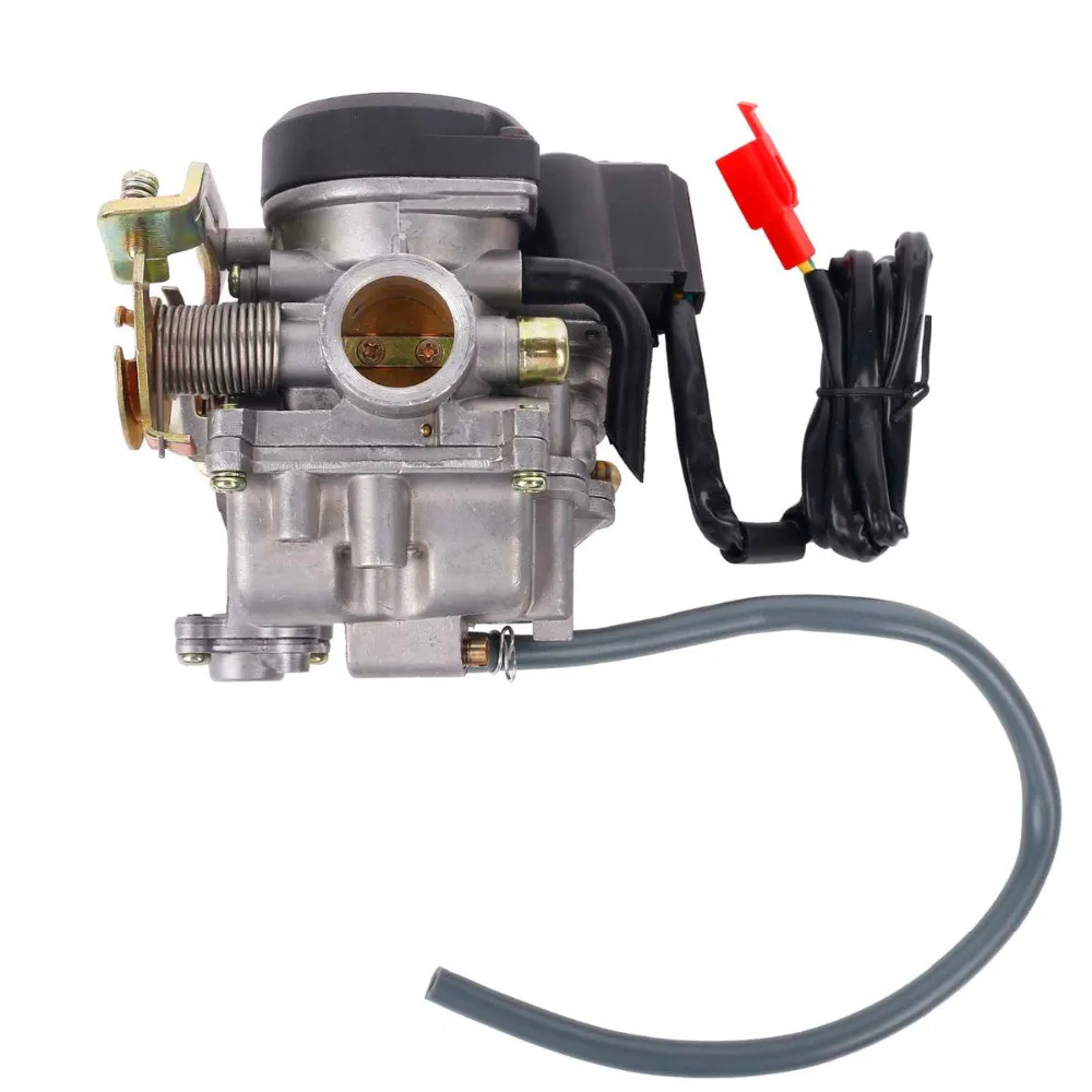 19mm PD19J Big Bore Carb CVK ALU. Förgasare universal för kinesisk GY6 50CC 60cc 80cc 100cc 139QMB 139QMA Scooter Moped ATV Go-kart