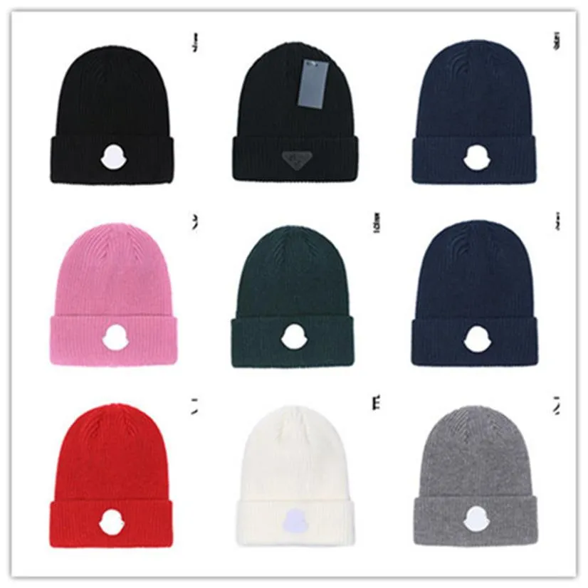 2021 Top selling Winter cap beanie men women leisure knitting beanies Parka head cover outdoor lovers fashion knitted hats HHH223P