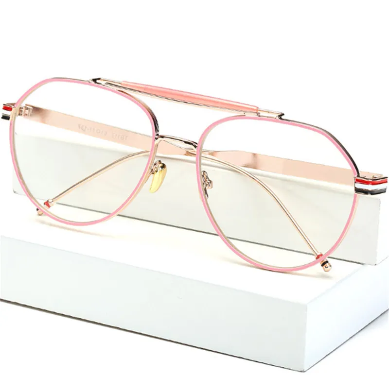 Neue, neueste, beliebte Modedesigner-Sonnenbrillen aus Europa und Amerika, modische Retro-Doppelstrahlbrille mit großem Rahmen