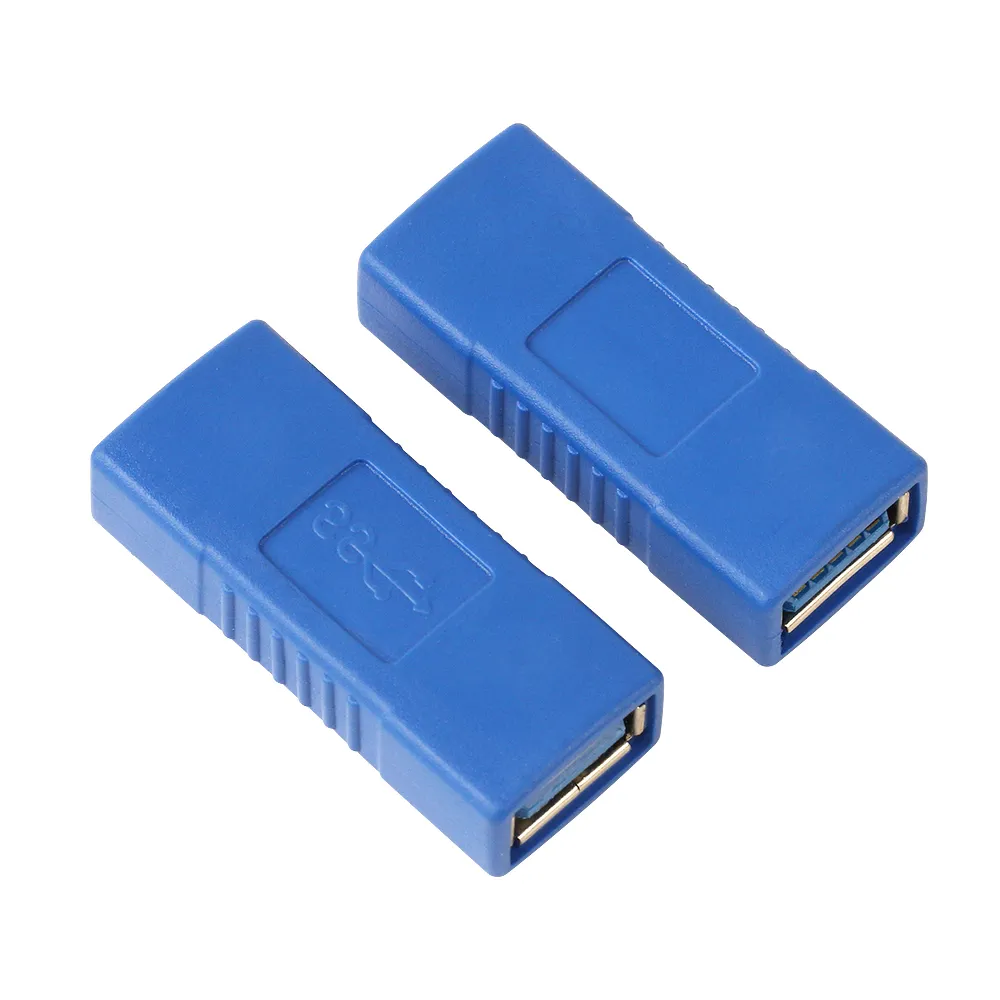 USB 3.0 Dizüstü bilgisayar için A Tip A dişi ve dişi konektör adaptörü