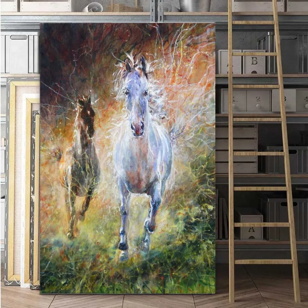 horse painting