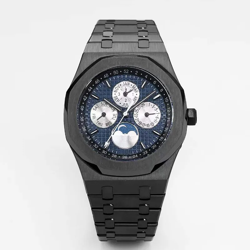 Pagani Design, orologio da polso da uomo, impermeabile, fino a 300 m, automatico, movimento NH38A, in acciaio inox, meccanico (Orange