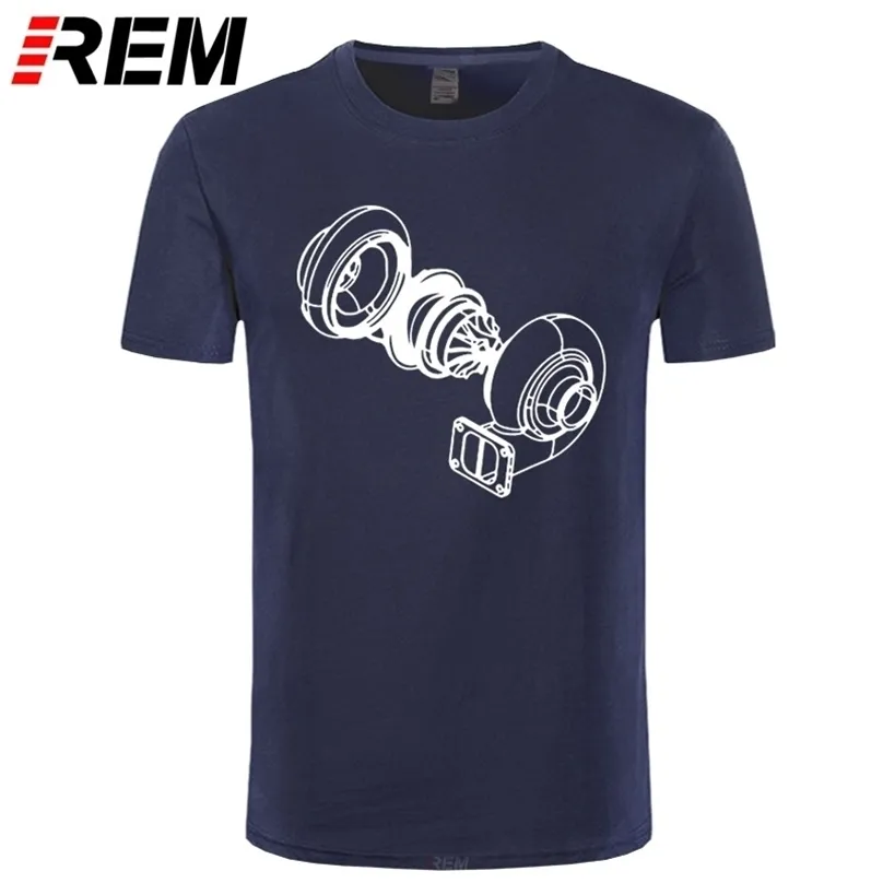 Explosé Turbo voiture t-shirt hommes adultes hauts vêtements col rond t-shirt imprimer jeunesse T-Shirts grande taille 220521