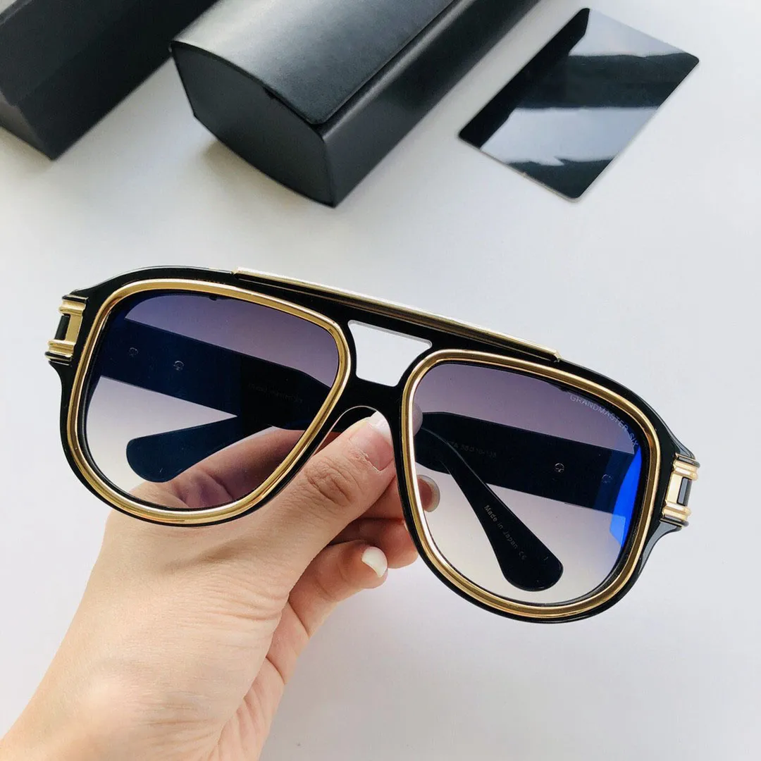 5A A Dita Grandmaster Six Designer Sunglasses для мужчин Women Women Wintage Sun Glasses