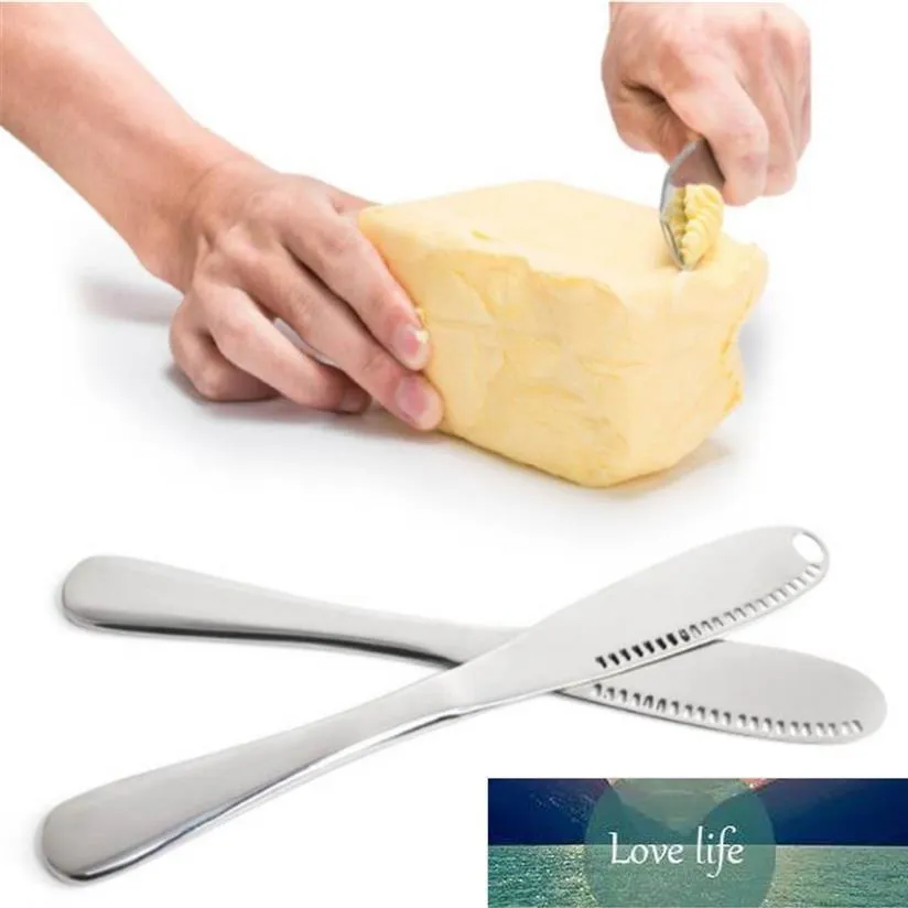 Coupe-beurre 2022 Couteau de coupe-beurre en acier inoxydable Épandeurs de fromage Ustensile Couteau Outil Coupe-crème Cuisine Fromage Outils ZL0970