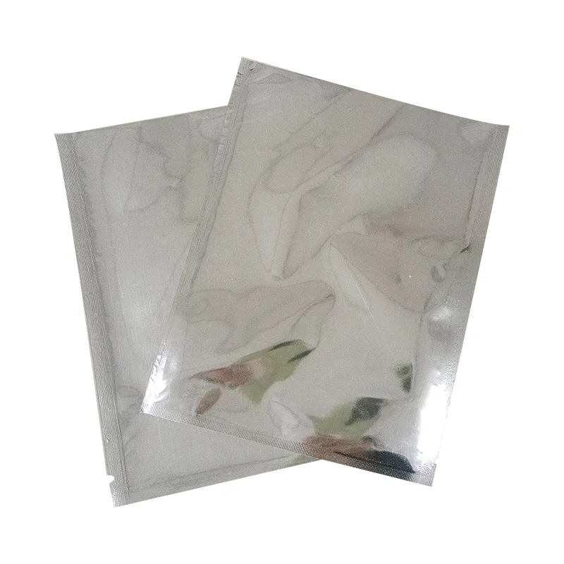Plastic Bags Holographic Mini Aluminum Foil Jewelry Cosmetic Gift Packing Cookie Candy Packaging Cellophane Bag