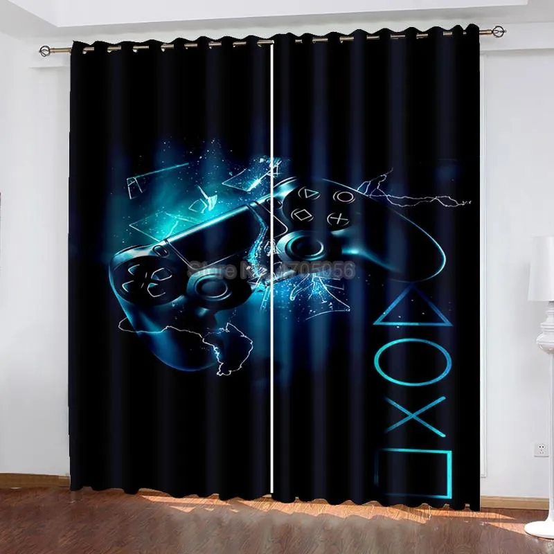 Curtain & Drapes Blackout Window For Bedroom Living Room Cartoon 230x280cm Custom Polyester Home Decor Boys Girls GiftsCurtain