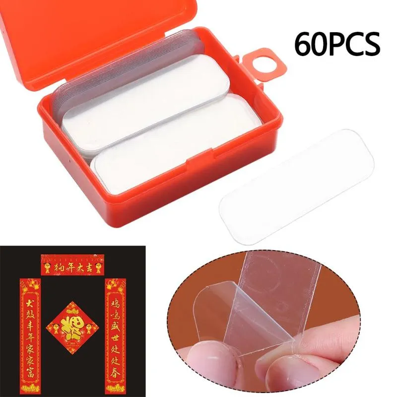 Cadeau cadeau Accueil Gel Pads Anti-dérapant Sans couture Double face Lavable Grip Pad Autocollant Sticky Magic StickersGift