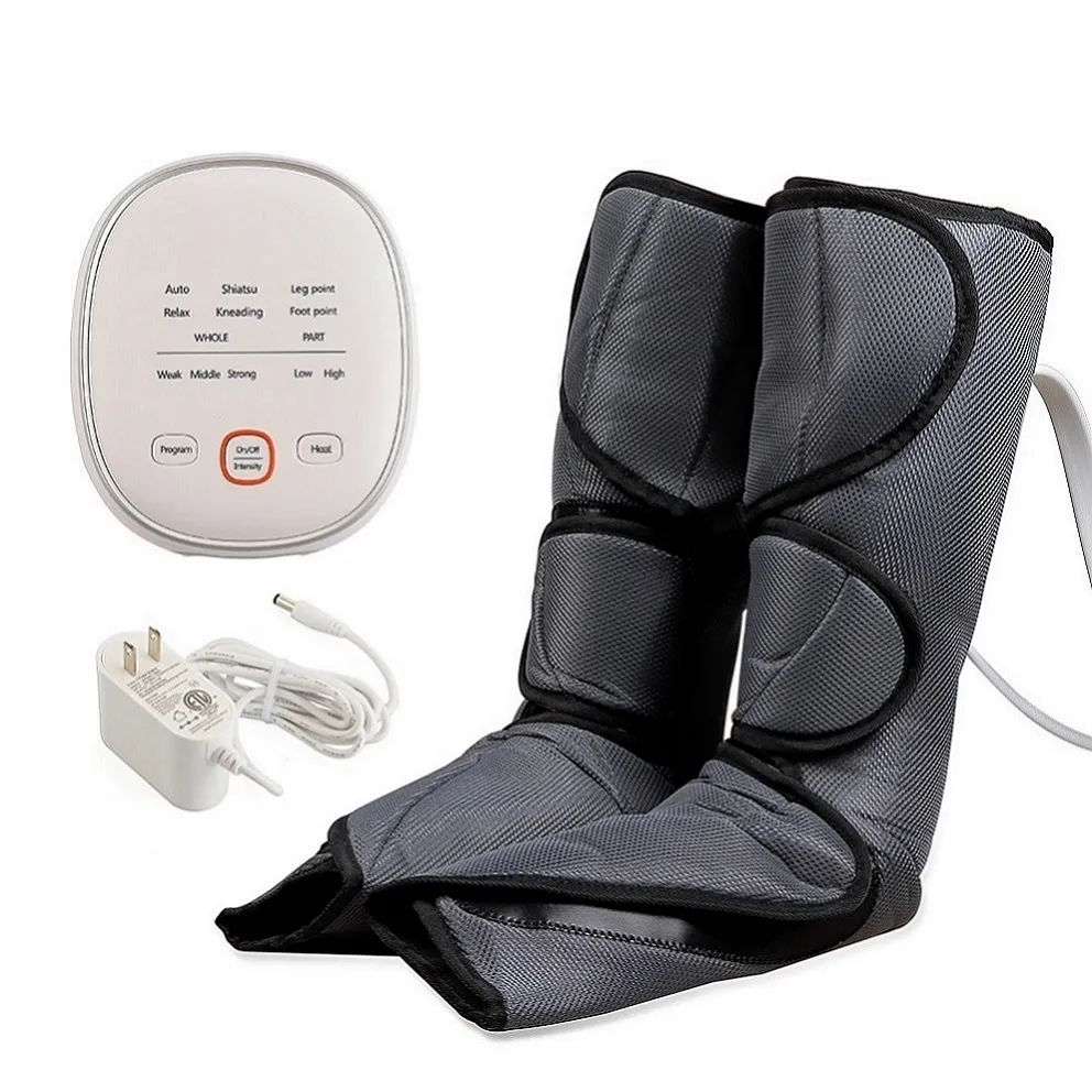 2022 Nyaste djupaste lufttryckskompressor Elektrisk knådning Shiatsu Relax Legs Pain Calf Foot Massager för föräldrargåva